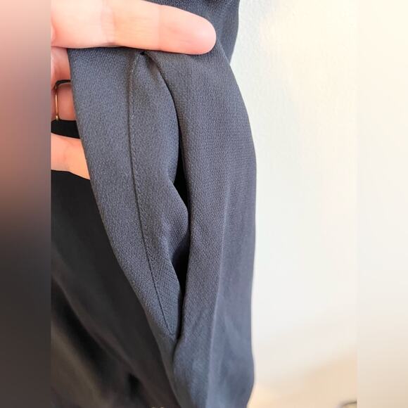 Max azria navy blue oversized romper long shorts summer vacation - Picture 9 of 11